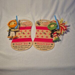 Nola Voodoo Beach Boy & Girl Good Luck Doll